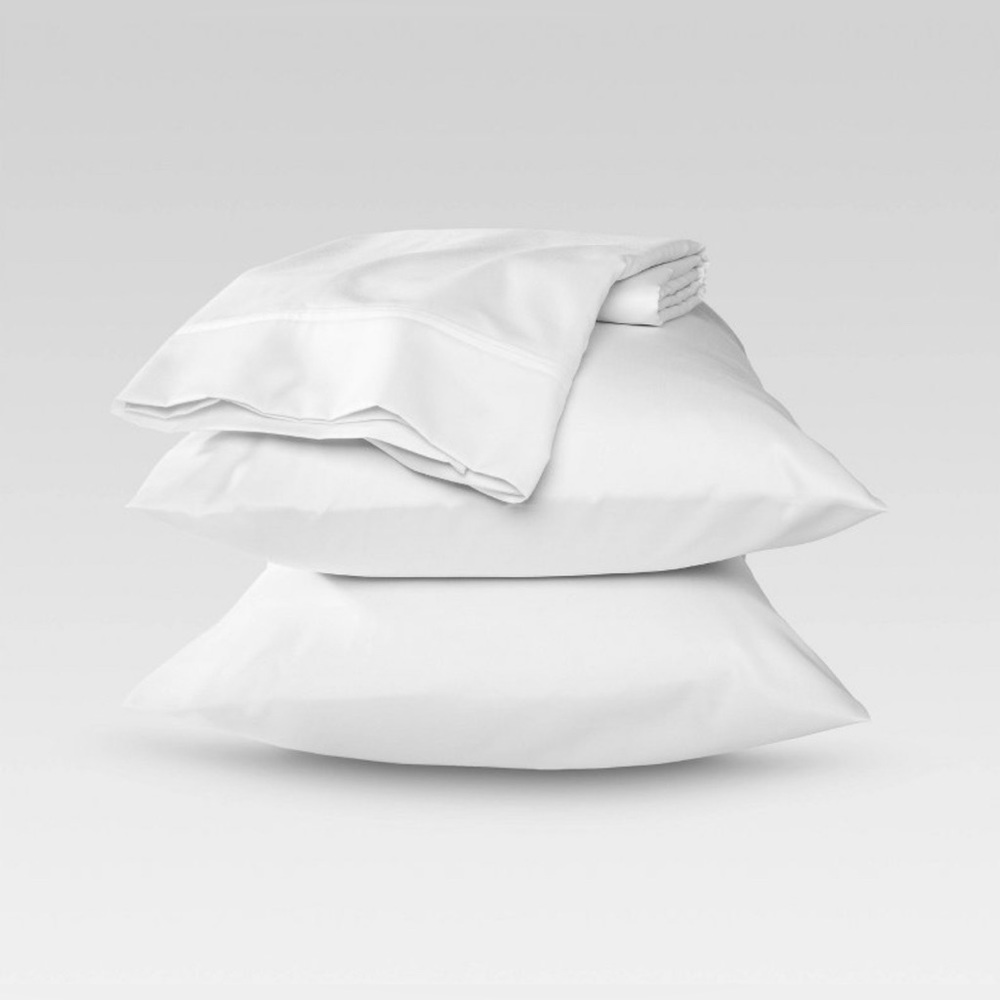 NWT* California King (CK) Performance Sheet Set White 400 Thread Count-THESHOLD